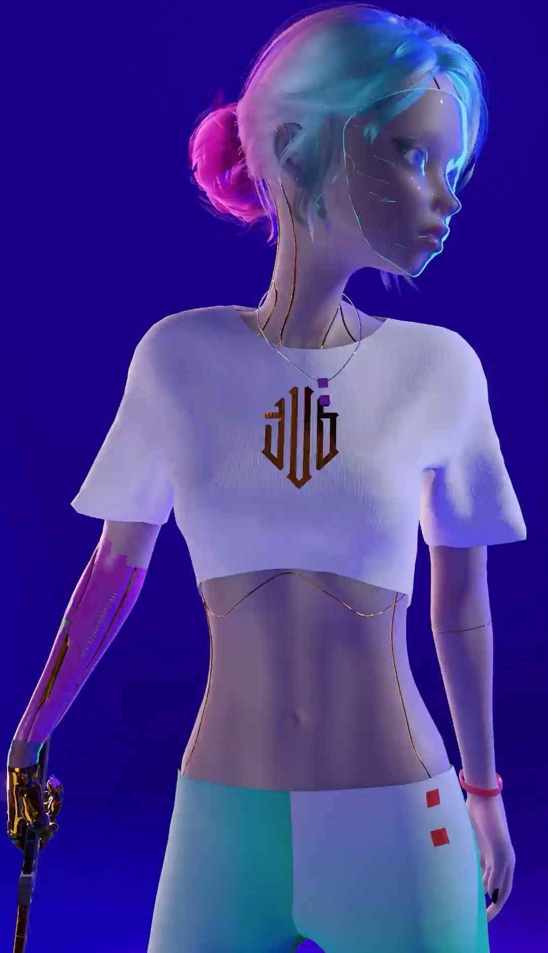 Cyberpunk Girl for JETLAG WEEKLY - WEEK 3